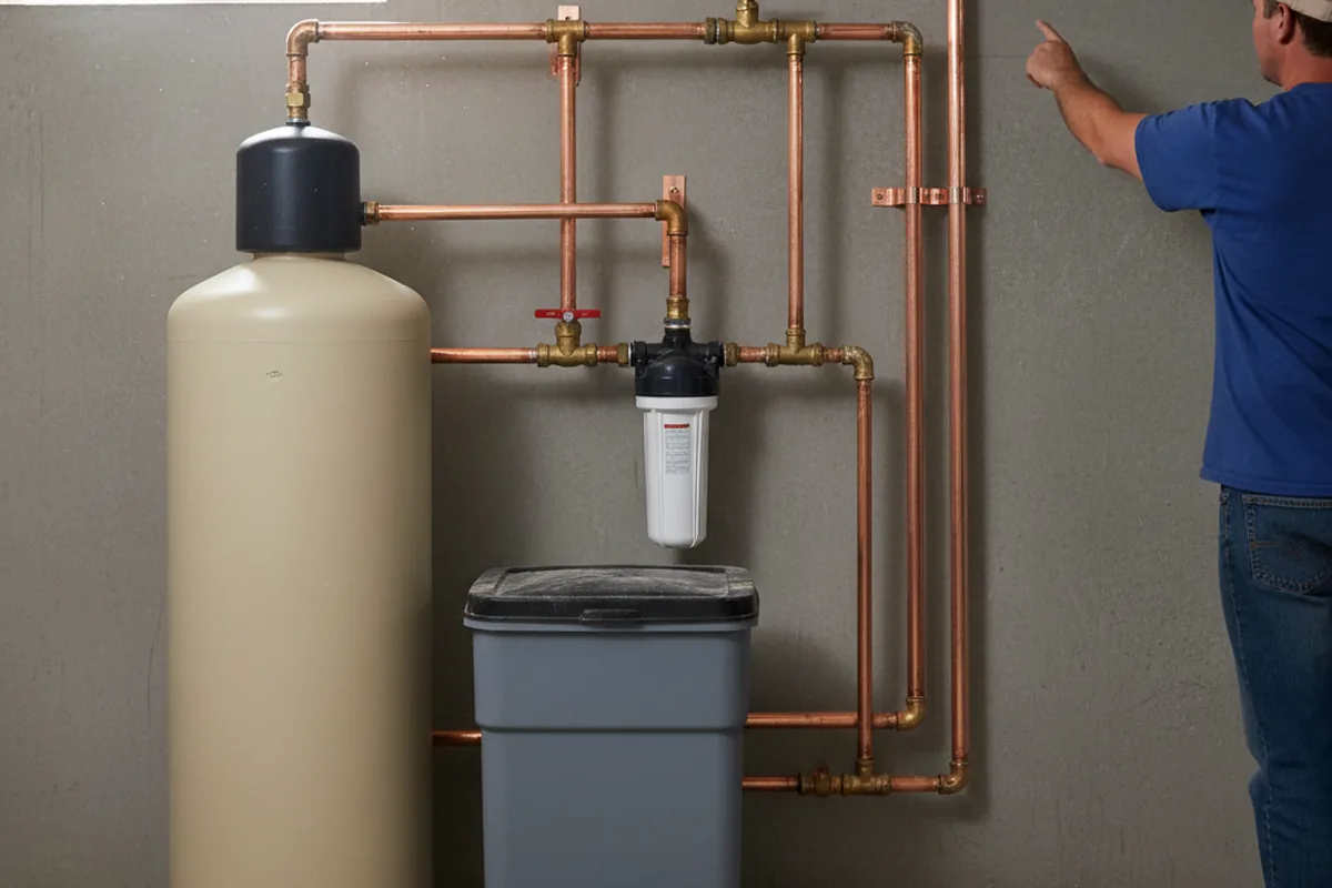 Whole-house water treatment system installed in North Liberty